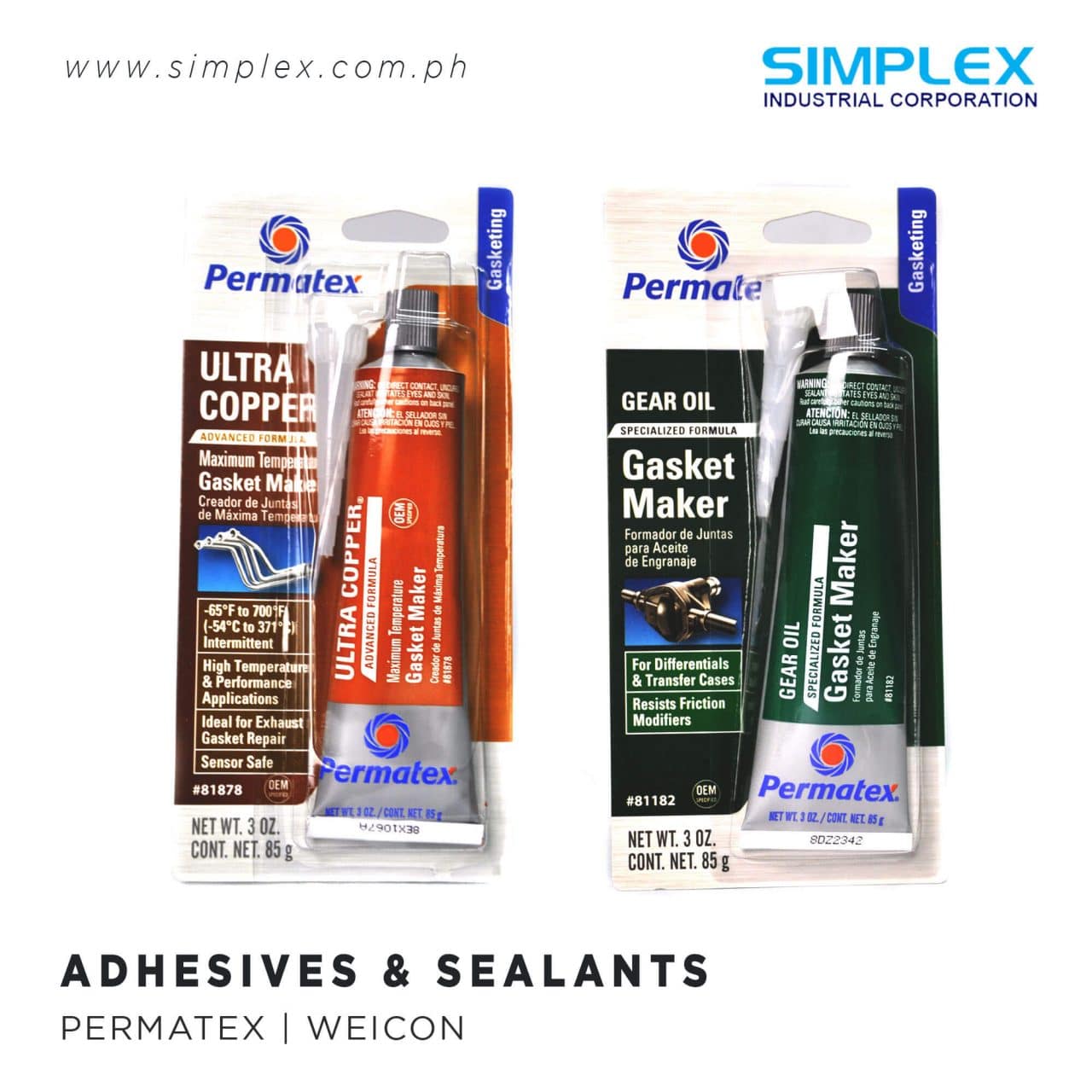 Adhesive & Sealant Simplex Industrial Corporation